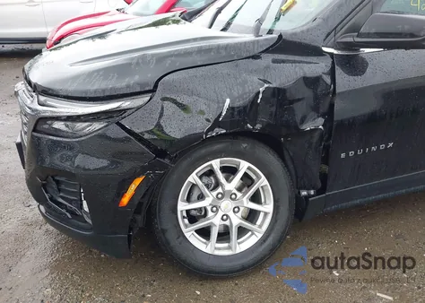 2022 Chevrolet Equinox Awd Lt из США, поврежденный, VIN 3GNAXUEV9NL110154